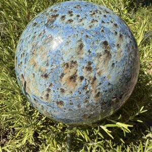 Webshop 8 Tuinbol/steker Dark Blue